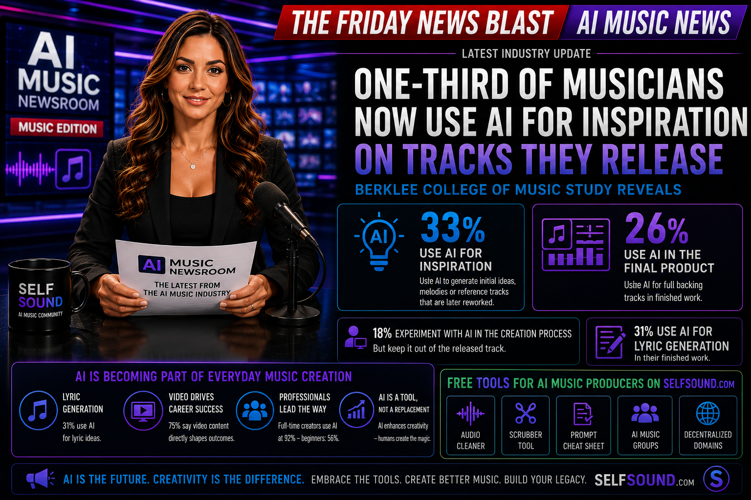 The Friday News Blast - AI Music News - July 24, 2026
