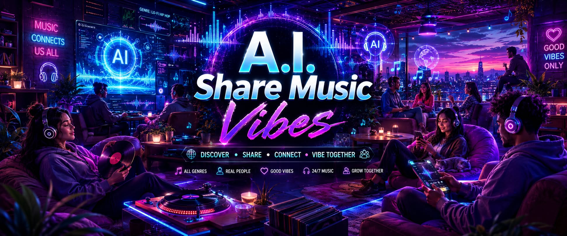 A.I. Share Music Vibes